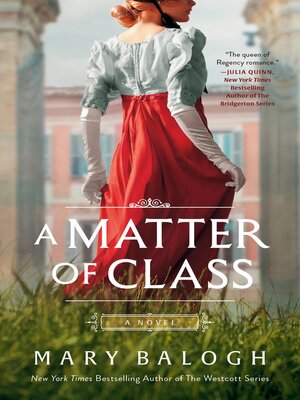 cover image of A Matter of Class